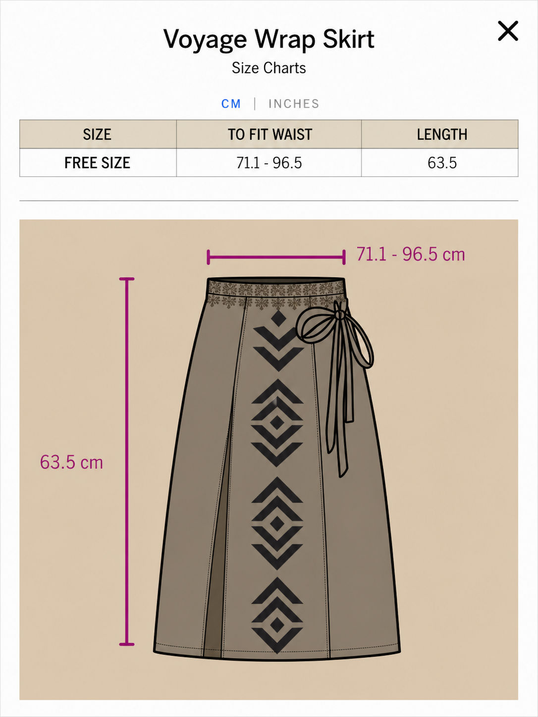Voyage Wrap Skirt